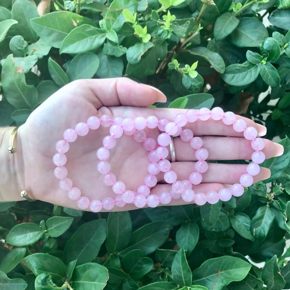 Rose Quartz Stretch Bracelet💕